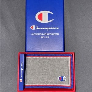 Grey Champion Bifold Wallet